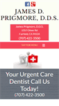 Mobile Screenshot of drprigmore.com