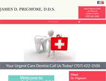 Tablet Screenshot of drprigmore.com